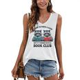 I Tried To Form Gang But It Turned Into A Book Club Reading Women's V-Neck Tank Top