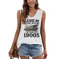 Vintage Be Patient With Me I'm From The 1900s Steam Train Women's V-Neck Tank Top