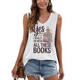 Yes I Really Do Need All These Books Coffee Women's V-Neck Tank Top