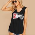 1 Social Battery Sarcastic Introverted Men Women Women's V-Neck Tank Top 1 Social Battery Sarcastic Introverted Men Women Women's V-Neck Tank Top