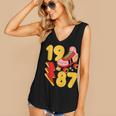 1987 Retro Roller Skate Vintage 80s Nostalgia Collector Women's V-Neck Tank Top