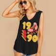 1990 Retro Roller Skate Vintage 90s Nostalgia Collector Women's V-Neck Tank Top