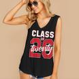 2 Sided Class Of 2026 Senior 2026 Graduation Women's V-Neck Tank Top