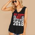 2018 Senior Graduation My Happy Class Shirt Women's V-Neck Tank Top