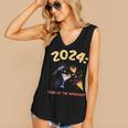 2024 Year Of The Introvert New Year Adventures Women's V-Neck Tank Top 2024 Year Of The Introvert New Year Adventures Women's V-Neck Tank Top