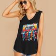 80s 90s Retro Party Costume Nostalgia Cassette Women's V-Neck Tank Top