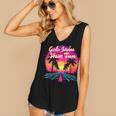80s Fashion Girls Just Wanna Have Fun 1980s Nostalgia Women's V-Neck Tank Top