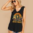 90s Nostalgia Never Forget Retro Women's V-Neck Tank Top