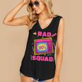 90s Rad Squad Retro Television 90s Aesthetic Nostalgia Women's V-Neck Tank Top 90s Rad Squad Retro Television 90s Aesthetic Nostalgia Women's V-Neck Tank Top