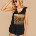 90s Roadtrip Animals Photo Cat Sloth Dog Retro Nostalgia Women's V-Neck Tank Top