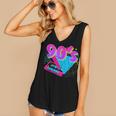 90's Vibe Retro Style Cassette Tape Nostalgia 1990s Party Women's V-Neck Tank Top 90's Vibe Retro Style Cassette Tape Nostalgia 1990s Party Women's V-Neck Tank Top