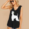 Afghan Hound Graduation Dog Graduate Men Women Kids Women's V-Neck Tank Top