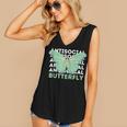 Anti-Social Introvert Butterfly Women's V-Neck Tank Top Anti-Social Introvert Butterfly Women's V-Neck Tank Top