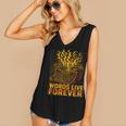 Antiques Collector Writing Retro Nostalgia Curiosity Women's V-Neck Tank Top
