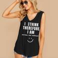 Anxiety Awareness Mental Health Top For Introvert Women's V-Neck Tank Top Anxiety Awareness Mental Health Top For Introvert Women's V-Neck Tank Top
