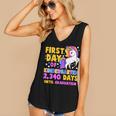 Back To School First Day Of Kindergarten Graduation Unicorn Women's V-Neck Tank Top