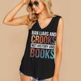 Ban Liars And Crooks Not History And Books Women's V-Neck Tank Top
