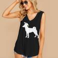 Basenji Graduation Dog Graduate Women's V-Neck Tank Top