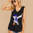 Basketball Dabbing Shirt Senior Graduation Him Her Women's V-Neck Tank Top