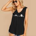 Book And Coffee Heartbeat Books Lovers Women's V-Neck Tank Top