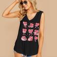 All Booked For Valentine Book Teacher Kids Girls Boys Women's V-Neck Tank Top