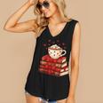 All Booked For Valentine’s Day Reading Teacher Women's V-Neck Tank Top
