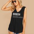 Bookish Definition Hilarious Bookworm Book Lover Reading Bookworm -Adults - Small Short Sleeve T-Shirt Women's V-Neck Tank Top