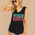 Bookish Reading Love Introverted But Willing To Discuss Book Women's V-Neck Tank Top
