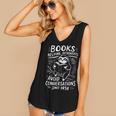 Books Helping Introverts Avoid Conversations Since 1454 Women's V-Neck Tank Top