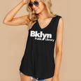 Brooklyn Public Library NY New York Neighborhood Book Lover Women's V-Neck Tank Top