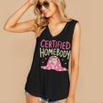 Certified Homebody Trendy Frog Introvert Women's V-Neck Tank Top Certified Homebody Trendy Frog Introvert Women's V-Neck Tank Top
