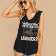 Chocolate Lab Dog Introvert Chocolate Labrador Retriever Women's V-Neck Tank Top Chocolate Lab Dog Introvert Chocolate Labrador Retriever Women's V-Neck Tank Top