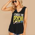 I Chose The Psycho Path Psychology Major Graduation Women's V-Neck Tank Top