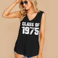 Class Of 1975 Highschool College Graduation Reunion T- Women's V-Neck Tank Top