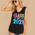 Class Of 2021 Graduation Grow With Me Women's V-Neck Tank Top