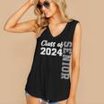 Class Of 2024 Senior 24 Shirt High School Graduation Party Women's V-Neck Tank Top