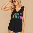 Class Of 2026 High School Graduation Date GraduateShirt Women's V-Neck Tank Top