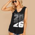 Class Of 2026 High School Senior Graduation Grey Sport Style Women's V-Neck Tank Top