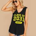 Class Of 2031 Shirts For Kindergarten Photo To Graduation Women's V-Neck Tank Top