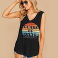 Class Of 2035 Senior Graduate Retro Graduation Women's V-Neck Tank Top