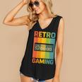 Classic Retro Gaming Nostalgia Women's V-Neck Tank Top