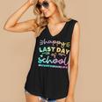 Custodian Life Graduation Day Last Day Of School Tie Dye Women's V-Neck Tank Top