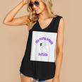 Cute Puppy With a Quote For Introverts Women's V-Neck Tank Top Cute Puppy With a Quote For Introverts Women's V-Neck Tank Top