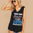 Dad Of a 2019 Graduate Shirt Proud Dad Graduation Grad Shirt Women's V-Neck Tank Top