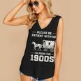 Dad Please Be Patient With Me I'm From The 1900s Vintage Women's V-Neck Tank Top