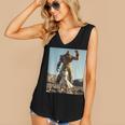 David And Goliath Bible Book Of Samuel King David Women's V-Neck Tank Top