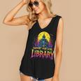 Death Gothic Support Your Local Library Lovers Book Women's V-Neck Tank Top