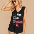 Delta Sigma Theta Sorority Delta Doctor Graduation Women's V-Neck Tank Top
