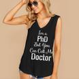 For Doctors PhD Graduation Tee Women's V-Neck Tank Top