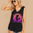 With A Dreamy Far-Off Look And Her Nose Stuck In A Book Women's V-Neck Tank Top